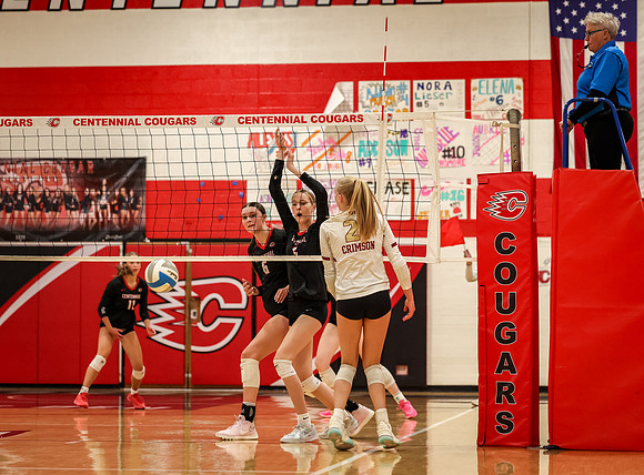 132 Centennial vs Maple Grove Varsity Volleyball