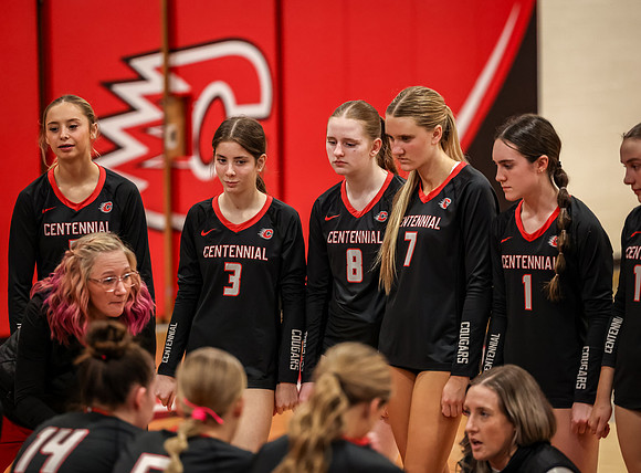 159 Centennial vs Maple Grove Varsity Volleyball