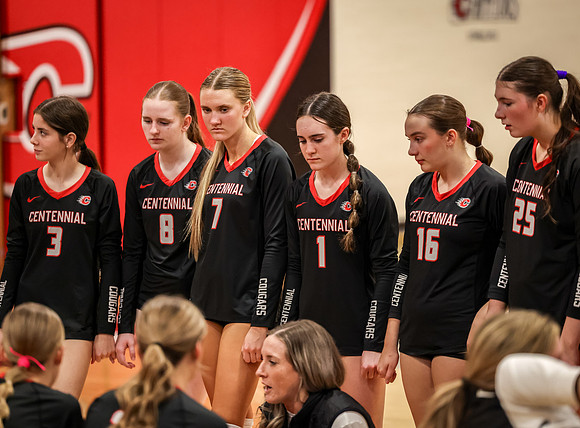 160 Centennial vs Maple Grove Varsity Volleyball