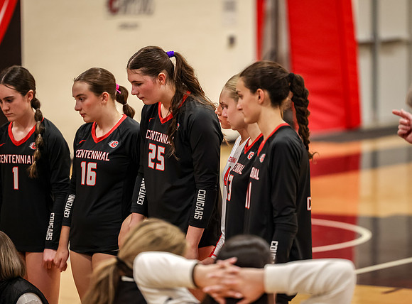 162 Centennial vs Maple Grove Varsity Volleyball