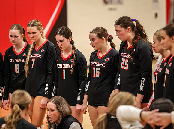 161 Centennial vs Maple Grove Varsity Volleyball