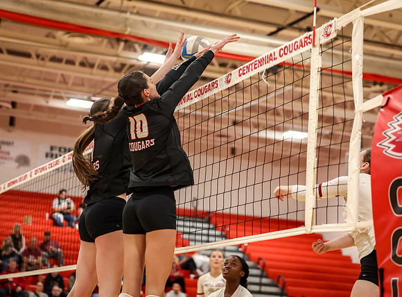 216 Centennial vs Maple Grove Varsity Volleyball