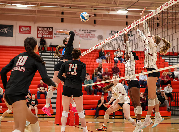 235 Centennial vs Maple Grove Varsity Volleyball