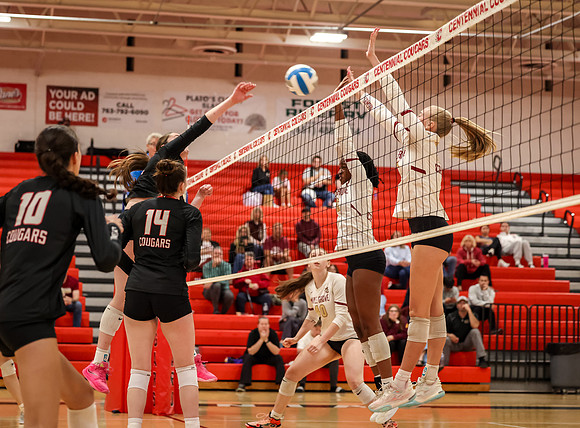 236 Centennial vs Maple Grove Varsity Volleyball