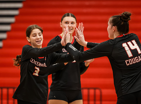 242 Centennial vs Maple Grove Varsity Volleyball