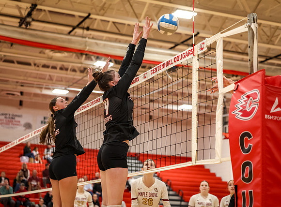 262 Centennial vs Maple Grove Varsity Volleyball