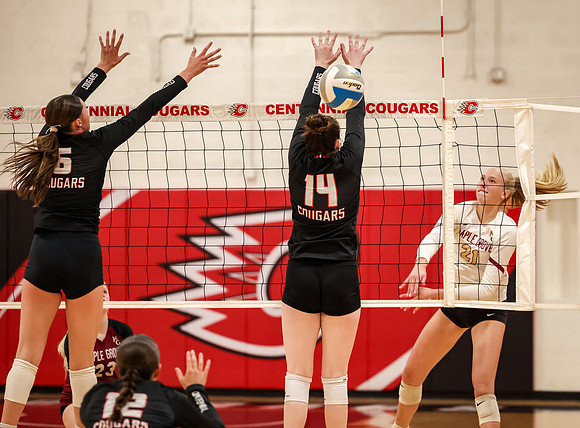 276 Centennial vs Maple Grove Varsity Volleyball