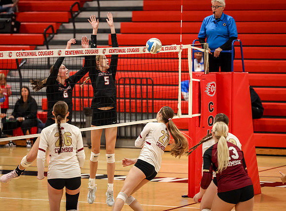 296 Centennial vs Maple Grove Varsity Volleyball