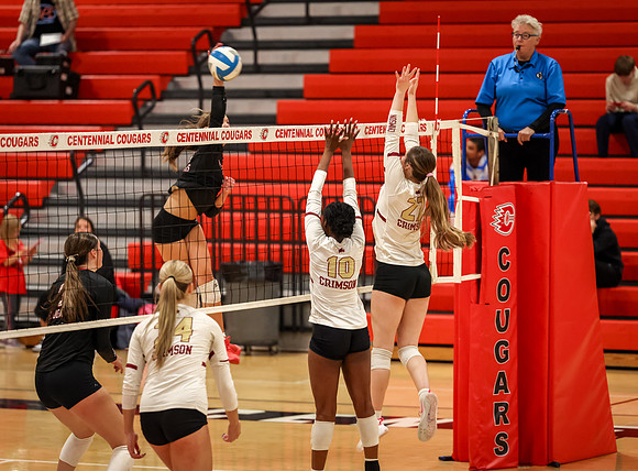 297 Centennial vs Maple Grove Varsity Volleyball
