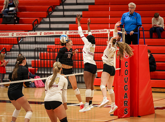 299 Centennial vs Maple Grove Varsity Volleyball