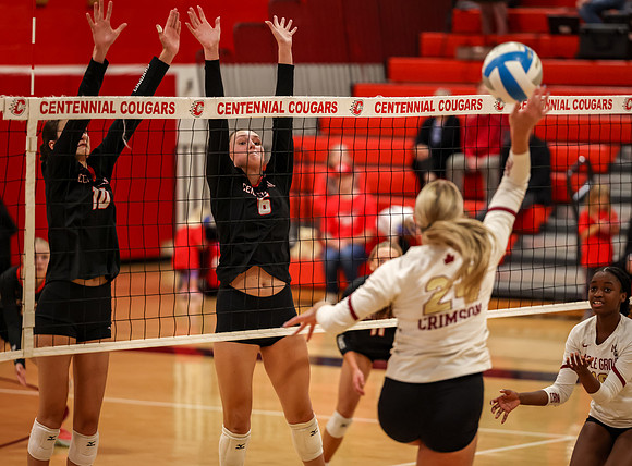 301 Centennial vs Maple Grove Varsity Volleyball
