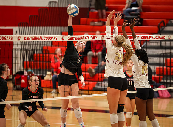 303 Centennial vs Maple Grove Varsity Volleyball