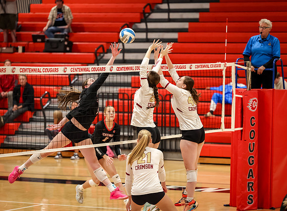 307 Centennial vs Maple Grove Varsity Volleyball