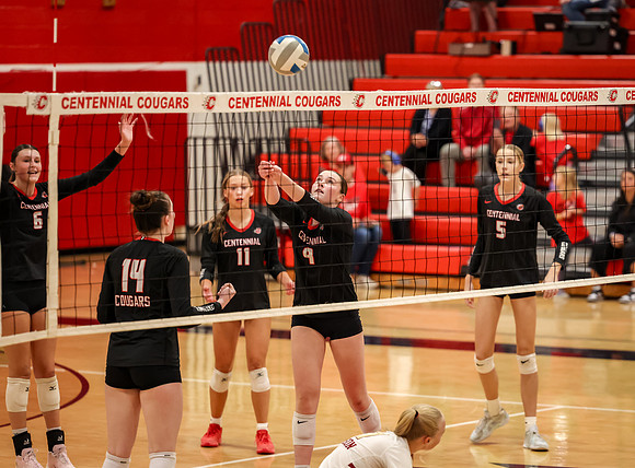 312 Centennial vs Maple Grove Varsity Volleyball
