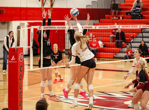 313 Centennial vs Maple Grove Varsity Volleyball