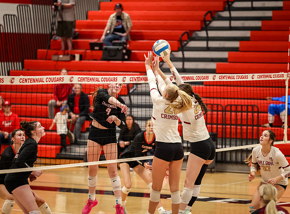 315 Centennial vs Maple Grove Varsity Volleyball