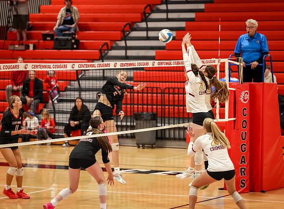 322 Centennial vs Maple Grove Varsity Volleyball