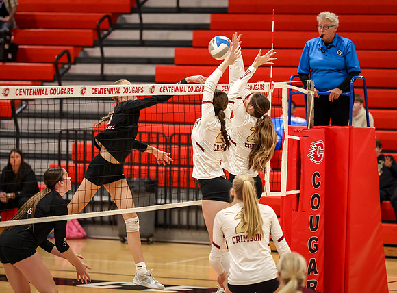 323 Centennial vs Maple Grove Varsity Volleyball