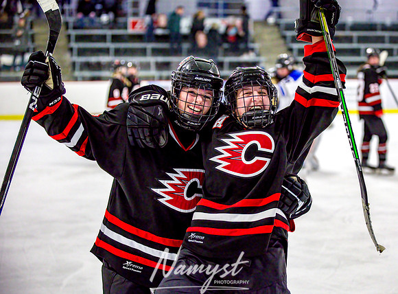 Centennial-Spring Lake Park vs Rogers Girls Varsity Hockey 498