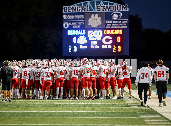 0102 Centennial vs Blaine Varsity Football