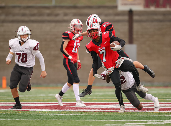 0097 Centennial vs Anoka JV Football