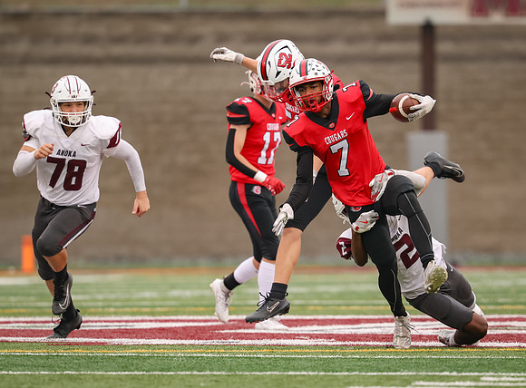 0098 Centennial vs Anoka JV Football