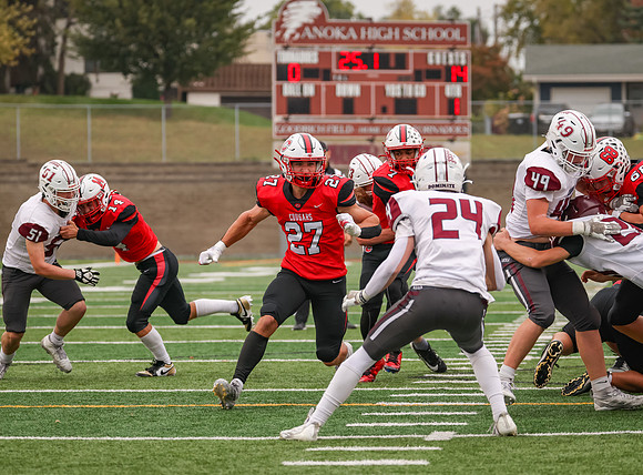 0495 Centennial vs Anoka JV Football