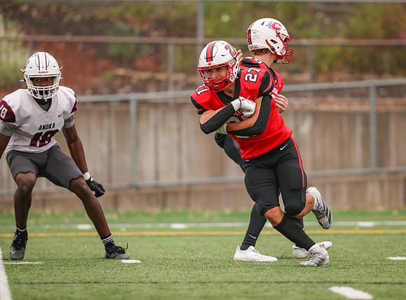 0814 Centennial vs Anoka JV Football