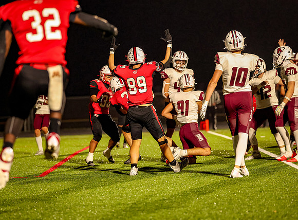 2022 Centennial vs Anoka Varsity Football