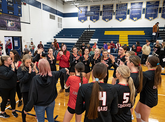 Centennial vs Totino-Grace Girls Varsity Volleyball 262