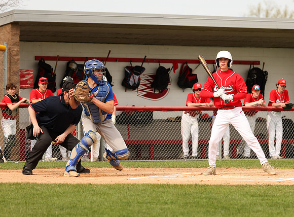 Centennial vs Spring Lake Park Baseball_294