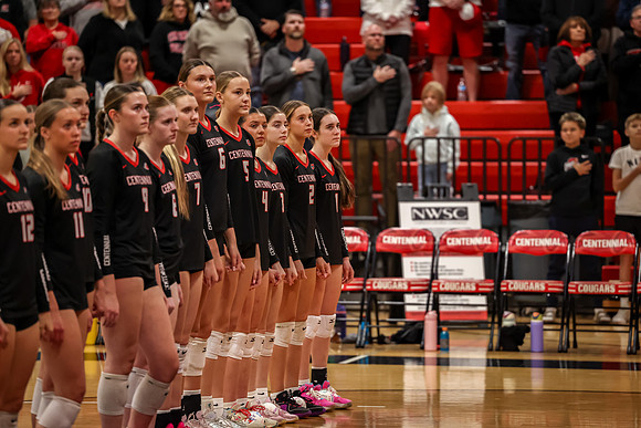 0013 Centennial vs Coon Rapids Varsity Volleyball