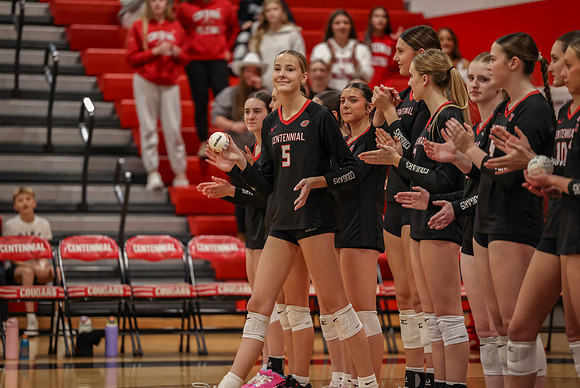 0042 Centennial vs Coon Rapids Varsity Volleyball