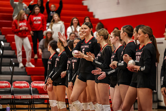 0044 Centennial vs Coon Rapids Varsity Volleyball