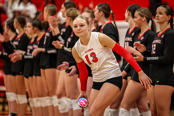0056 Centennial vs Coon Rapids Varsity Volleyball