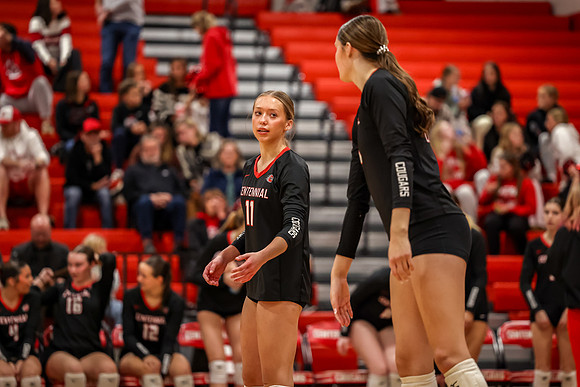 0072 Centennial vs Coon Rapids Varsity Volleyball