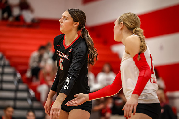 0105 Centennial vs Coon Rapids Varsity Volleyball