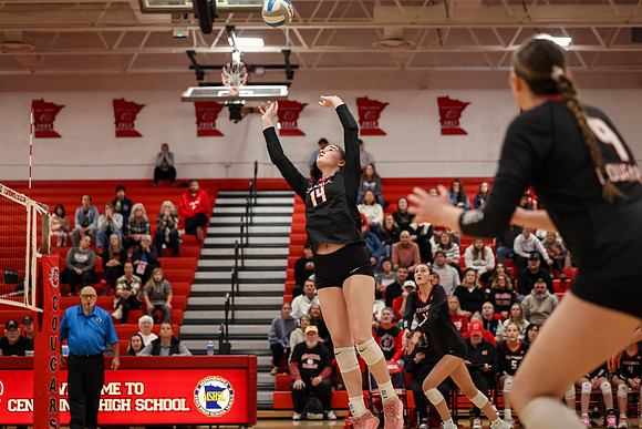0093 Centennial vs Coon Rapids Varsity Volleyball