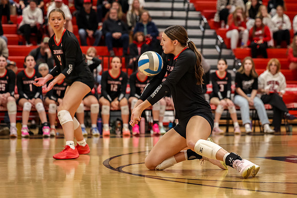 0112 Centennial vs Coon Rapids Varsity Volleyball