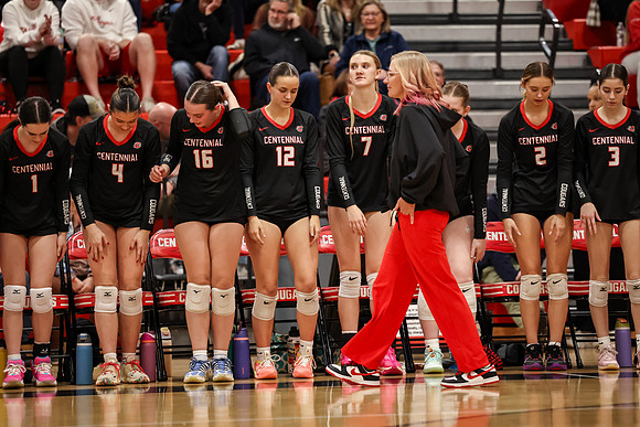 0173 Centennial vs Coon Rapids Varsity Volleyball
