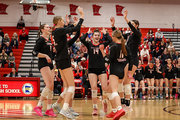 0221 Centennial vs Coon Rapids Varsity Volleyball
