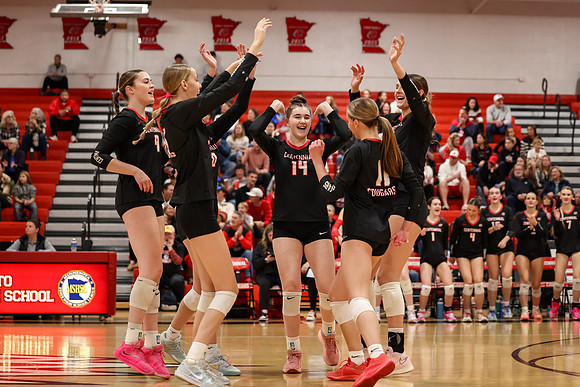0222 Centennial vs Coon Rapids Varsity Volleyball