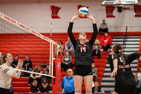 0242 Centennial vs Coon Rapids Varsity Volleyball