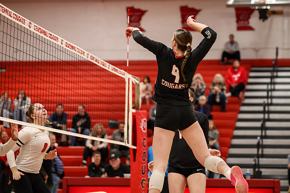 0248 Centennial vs Coon Rapids Varsity Volleyball