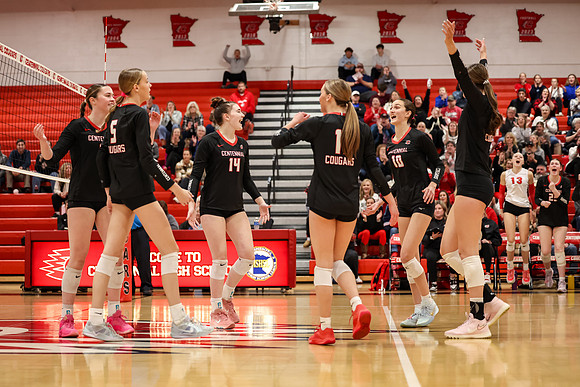 0315 Centennial vs Coon Rapids Varsity Volleyball