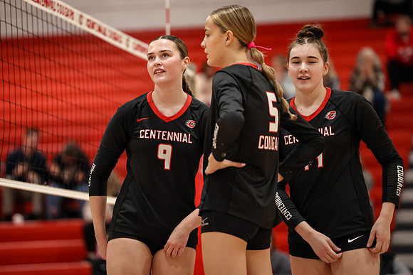 0335 Centennial vs Coon Rapids Varsity Volleyball