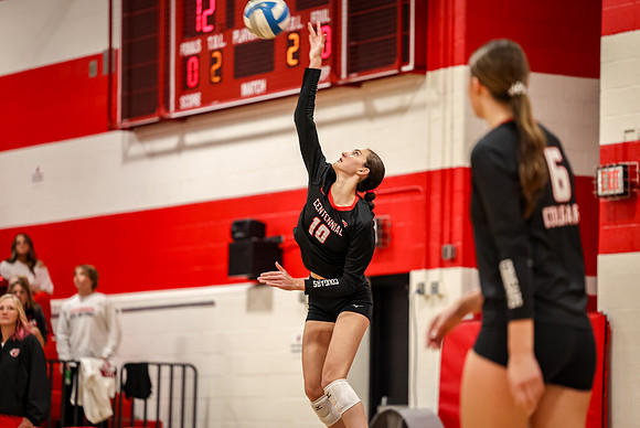 0336 Centennial vs Coon Rapids Varsity Volleyball