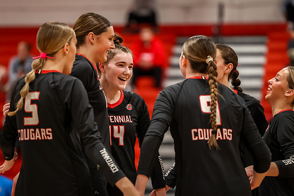 0422 Centennial vs Coon Rapids Varsity Volleyball