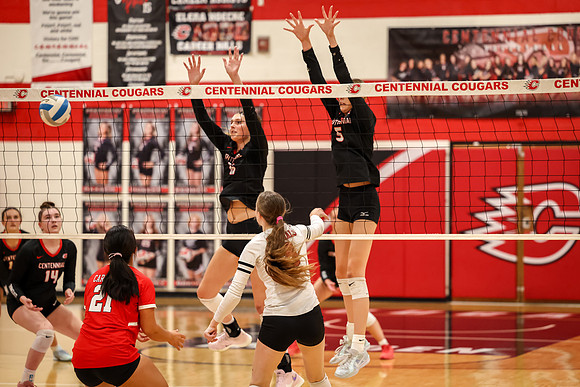 0434 Centennial vs Coon Rapids Varsity Volleyball