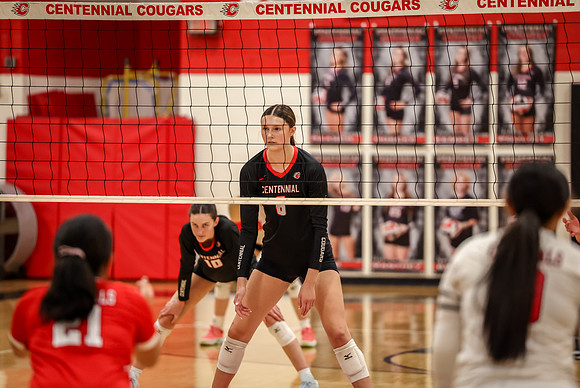 0457 Centennial vs Coon Rapids Varsity Volleyball